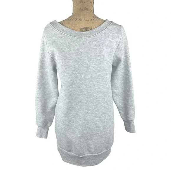 Ivy Park Oversized Long Sweatshirt Tunic Mini Dress XS - Picture 2 of 7